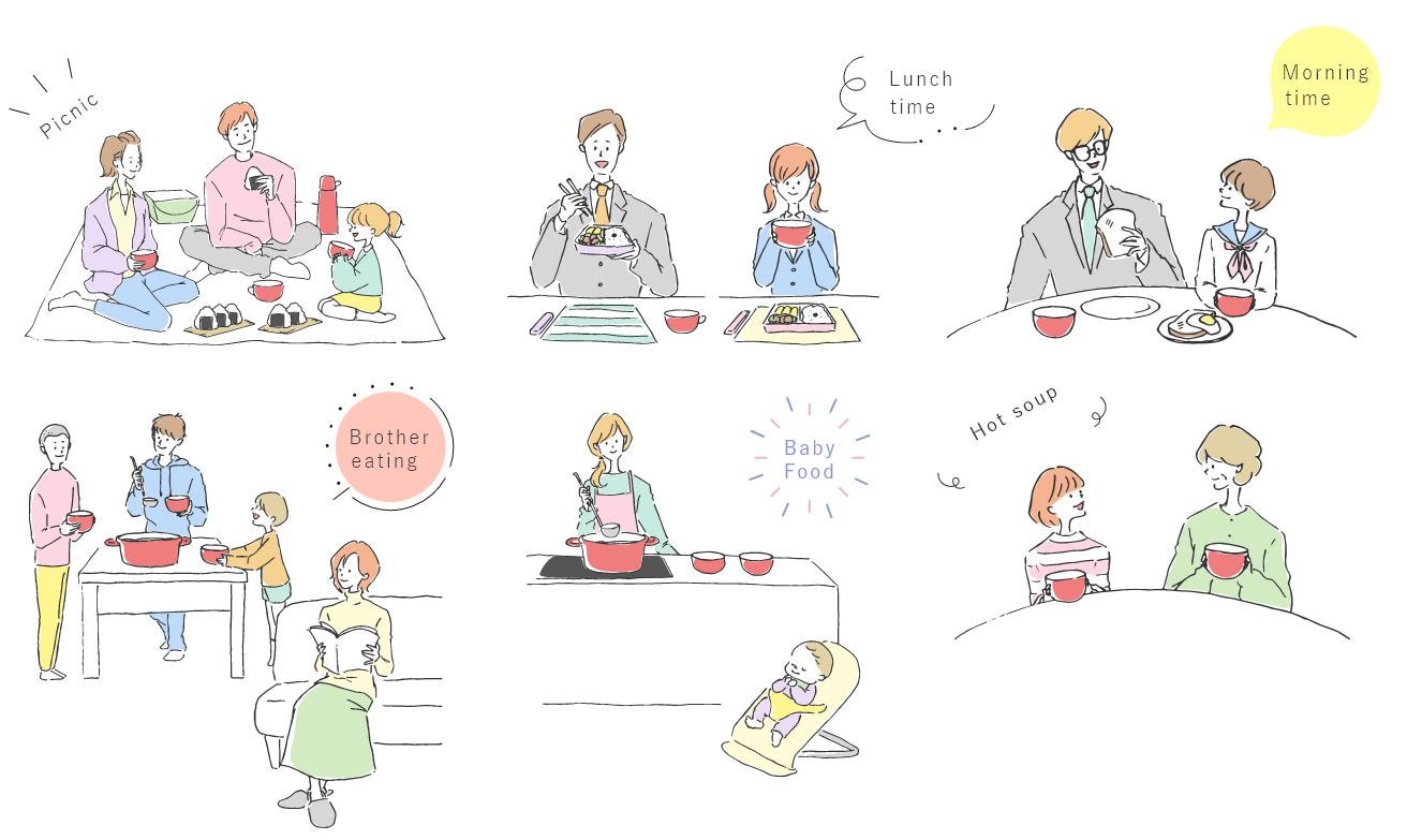 ラシク＆ダカラコソが輝く瞬間。色々なシーンにワクワクを。